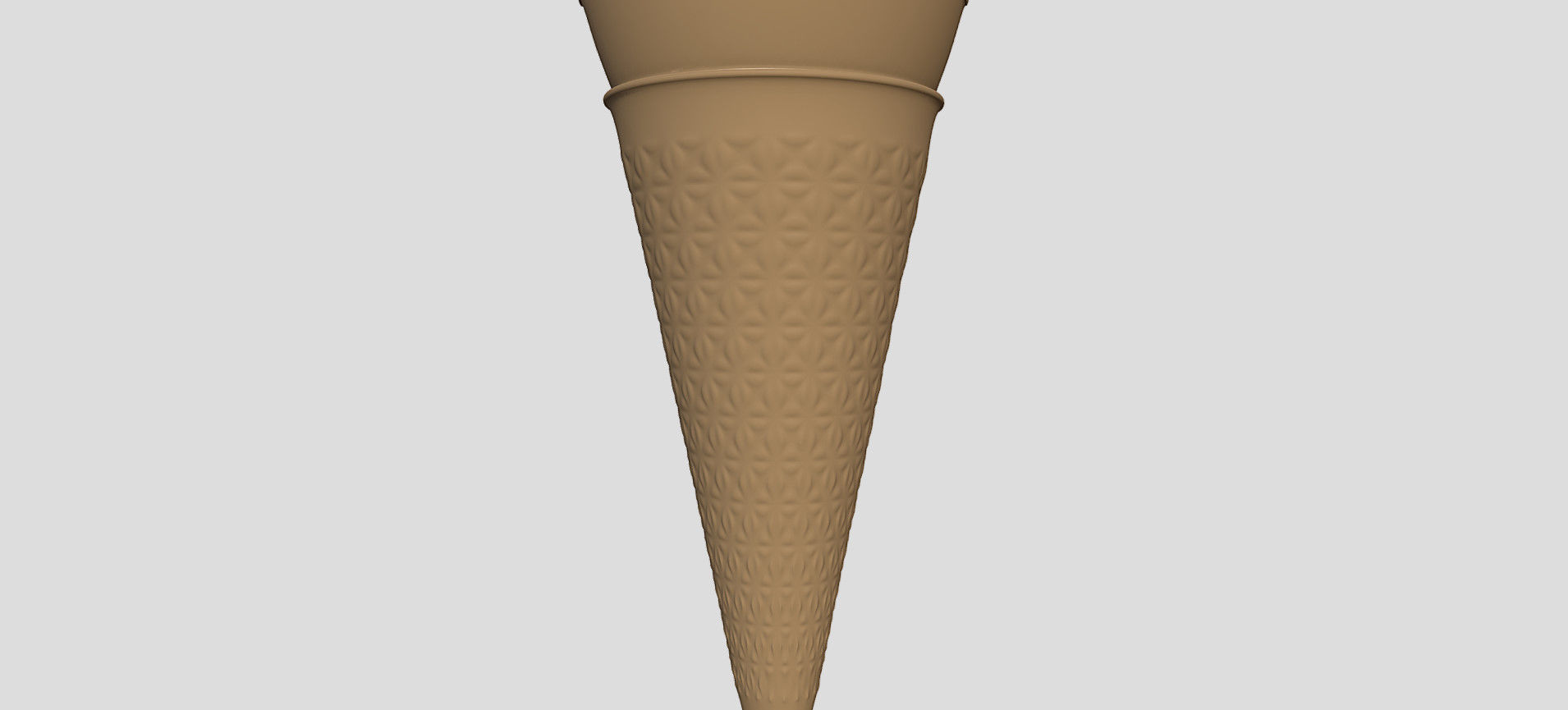 Cone Ice Cream 3D model_28
