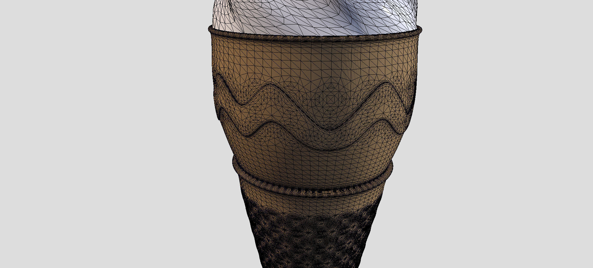 Cone Ice Cream 3D model_69