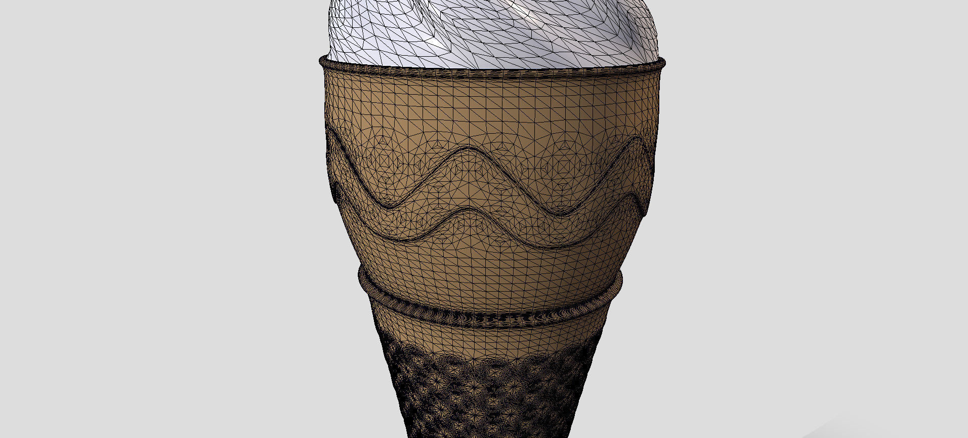 Cone Ice Cream 3D model_71