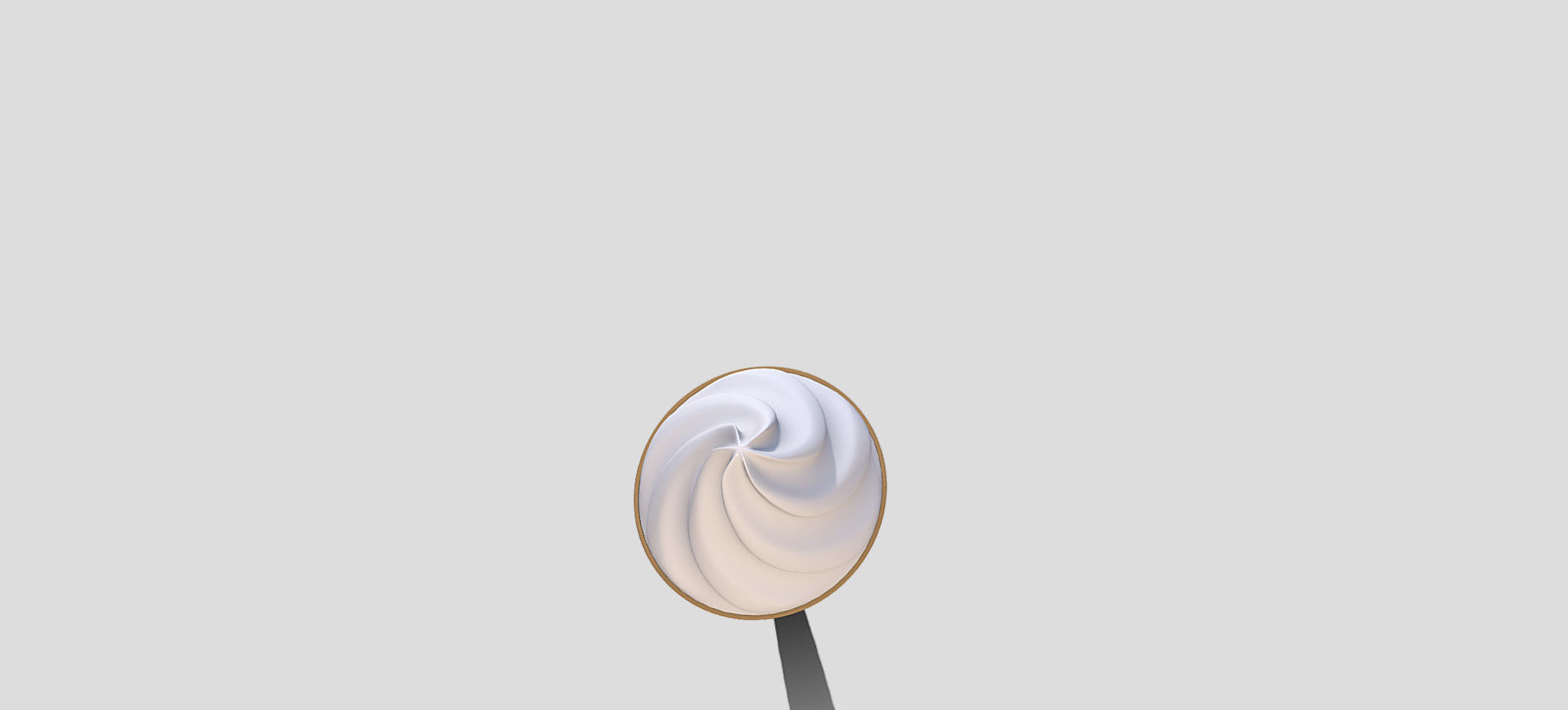 Cone Ice Cream 3D model_31