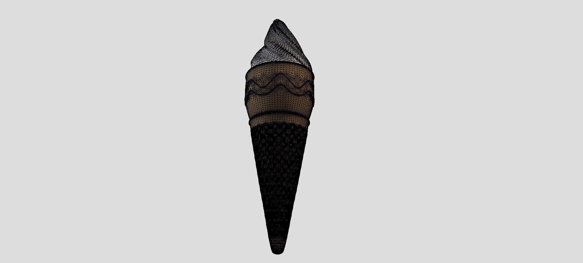 Cone Ice Cream 3D model_89