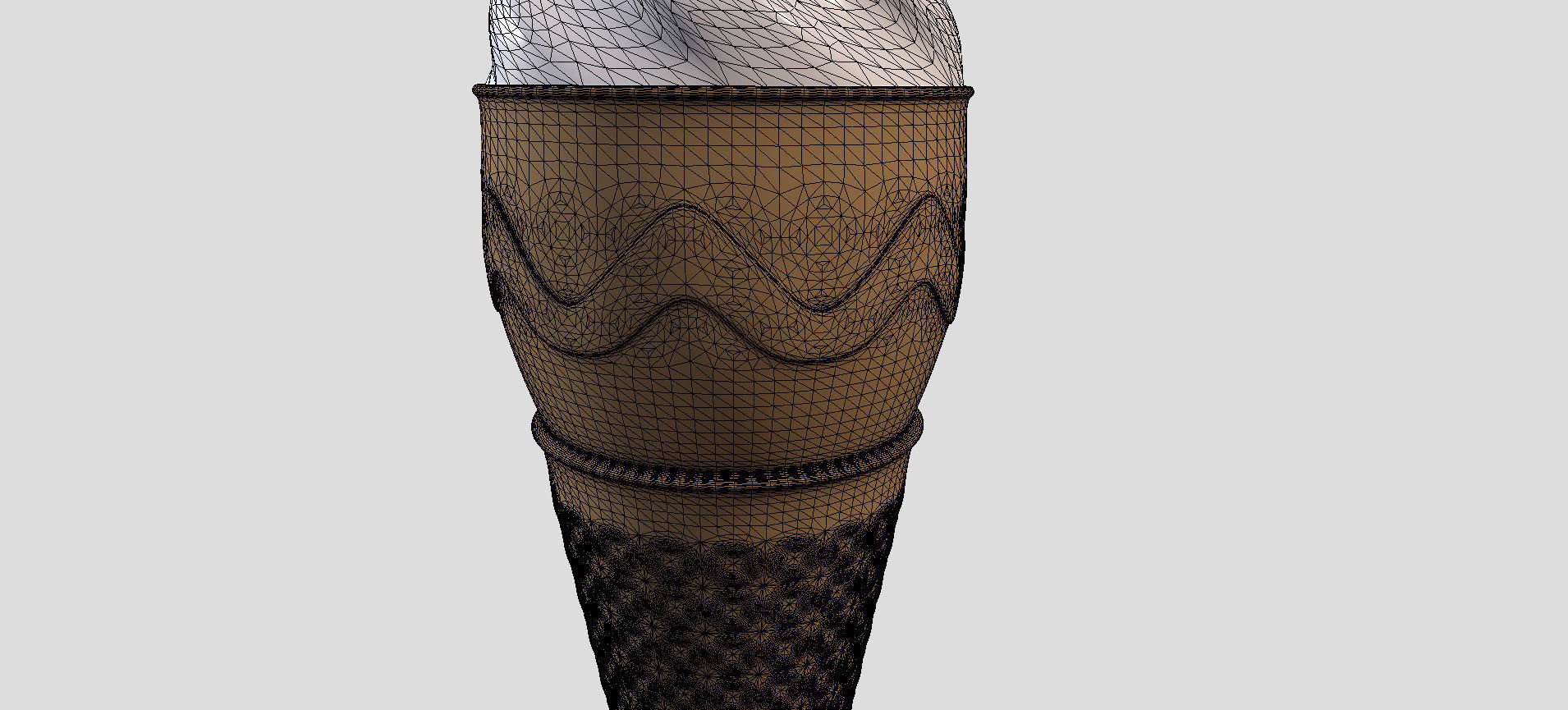 Cone Ice Cream 3D model_67