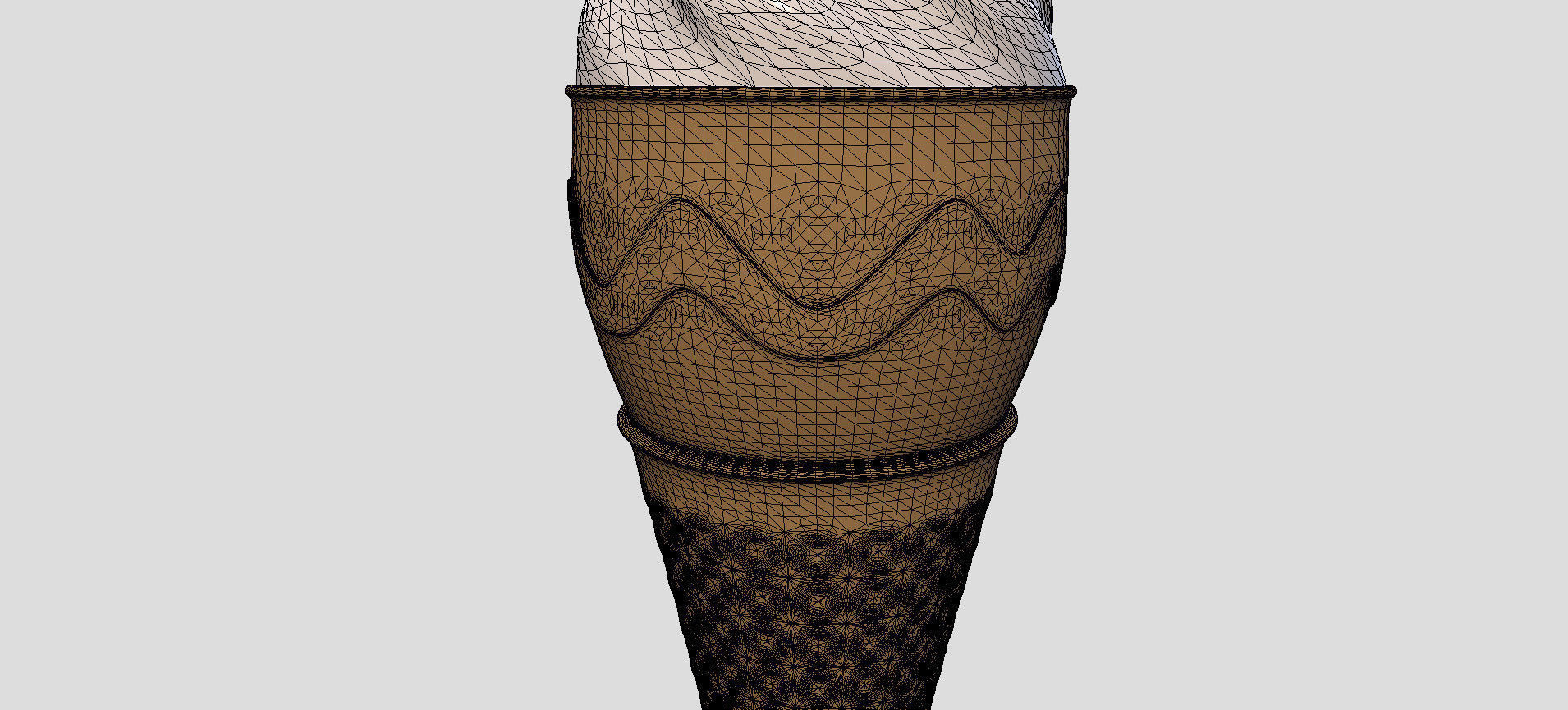 Cone Ice Cream 3D model_68