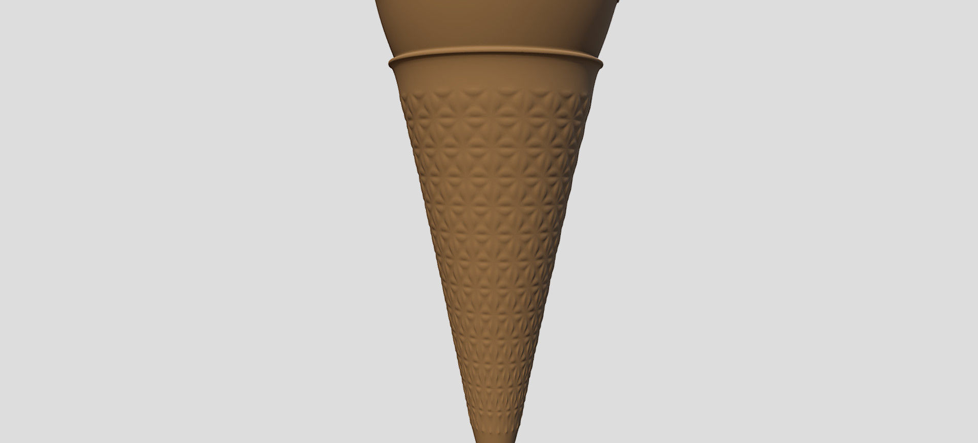 Cone Ice Cream 3D model_26