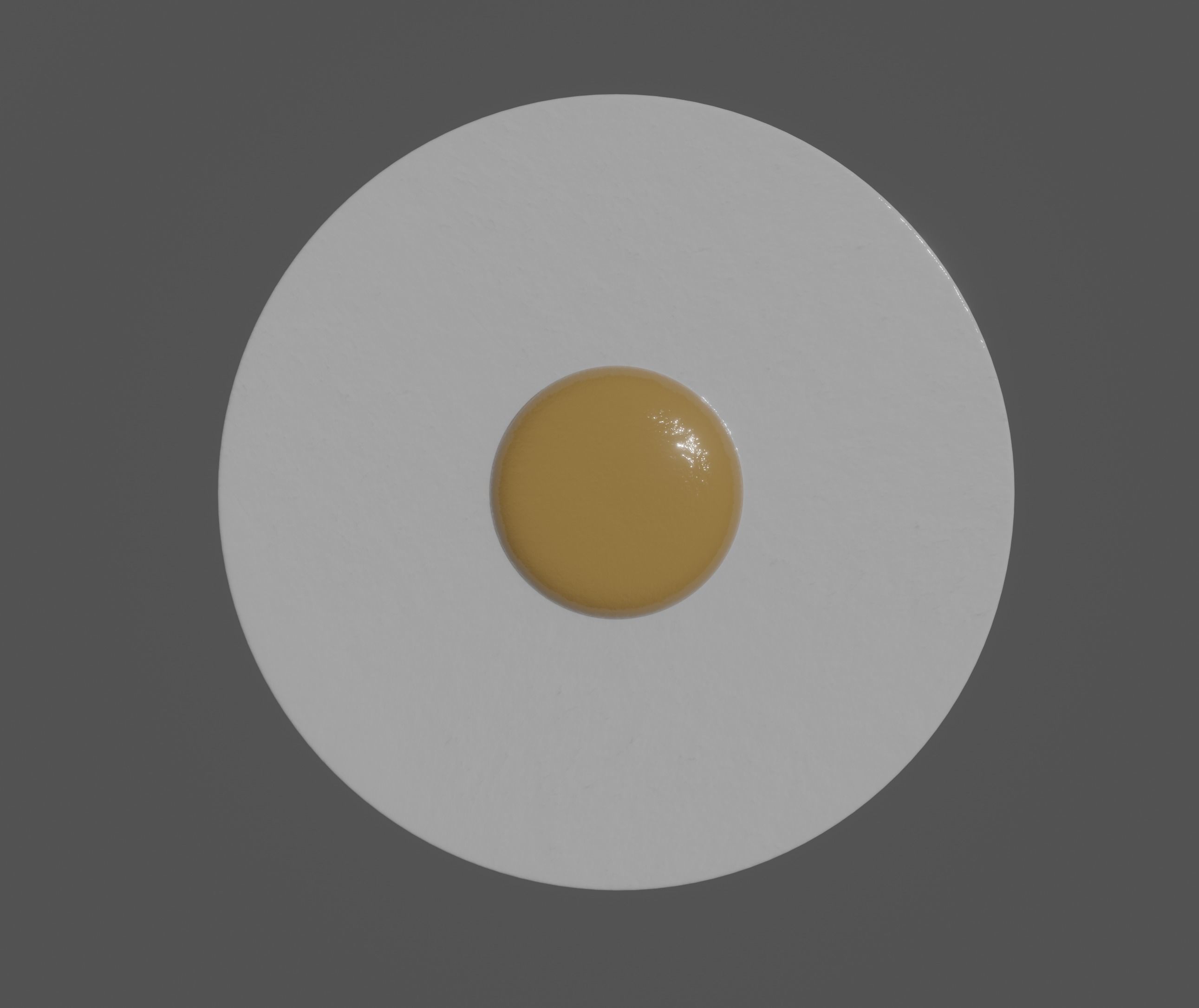 Fried Egg 3D model_6