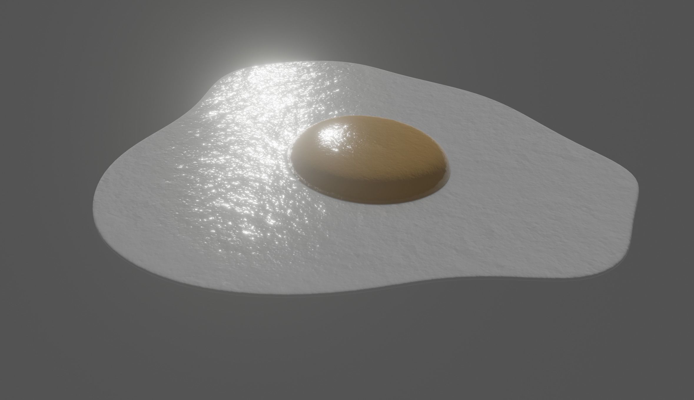 Fried Egg 3D model_8
