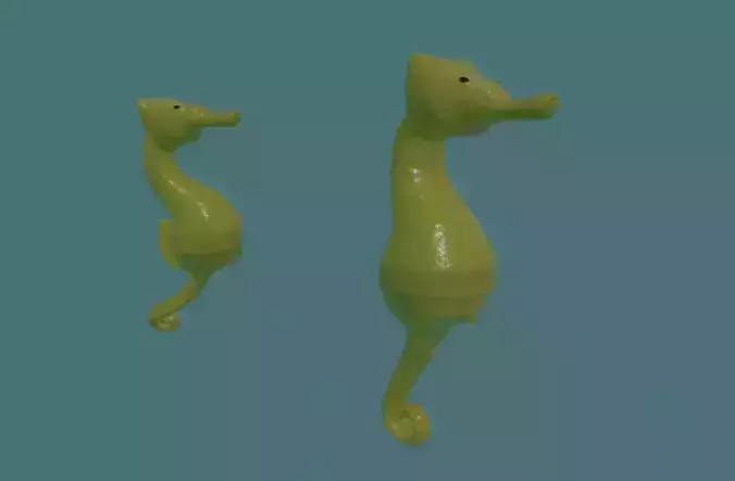Seahorse 3D model