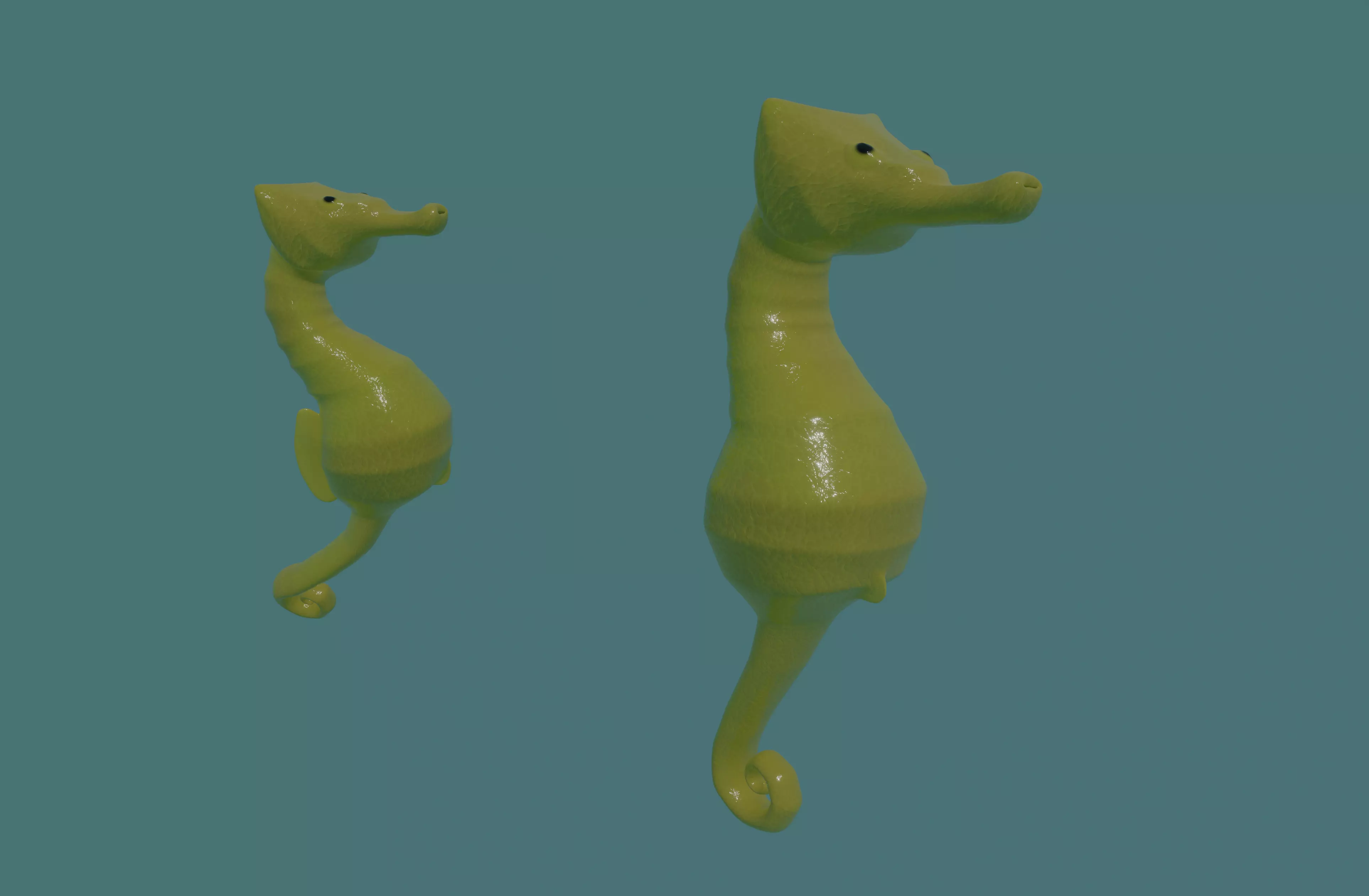 Seahorse 3D model