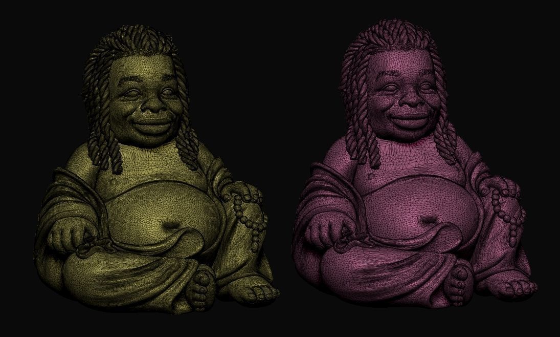 African Buddha 3D print model_27