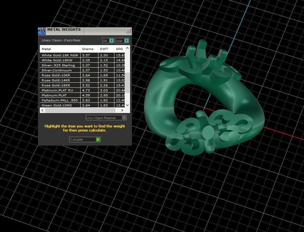 Miami cuban link chain bracelet with an ornament and gems 0139 3D print model_14