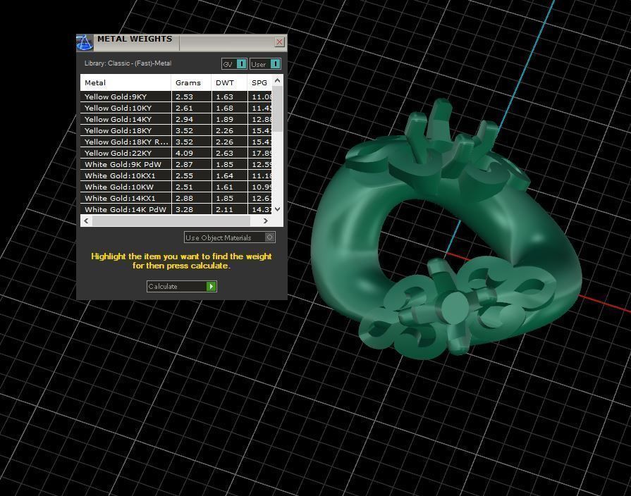 Miami cuban link chain bracelet with an ornament and gems 0139 3D print model_13