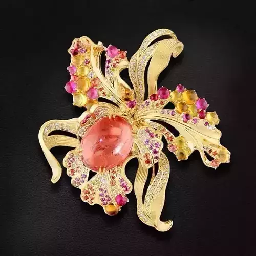Brooch Flower