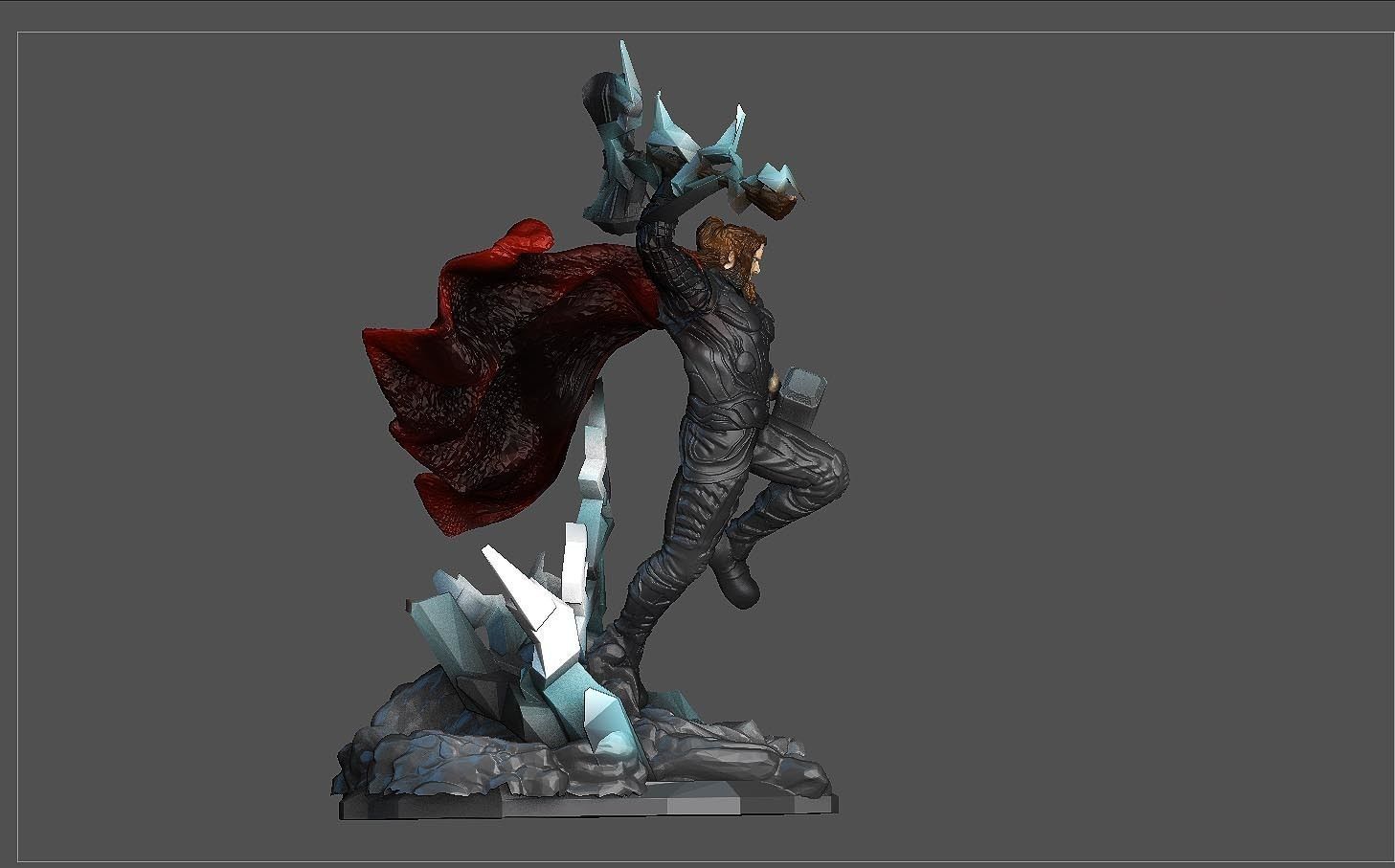 THOR AVENGERS ENDGAME MCU marvel PRINTABLE 3D print model_2