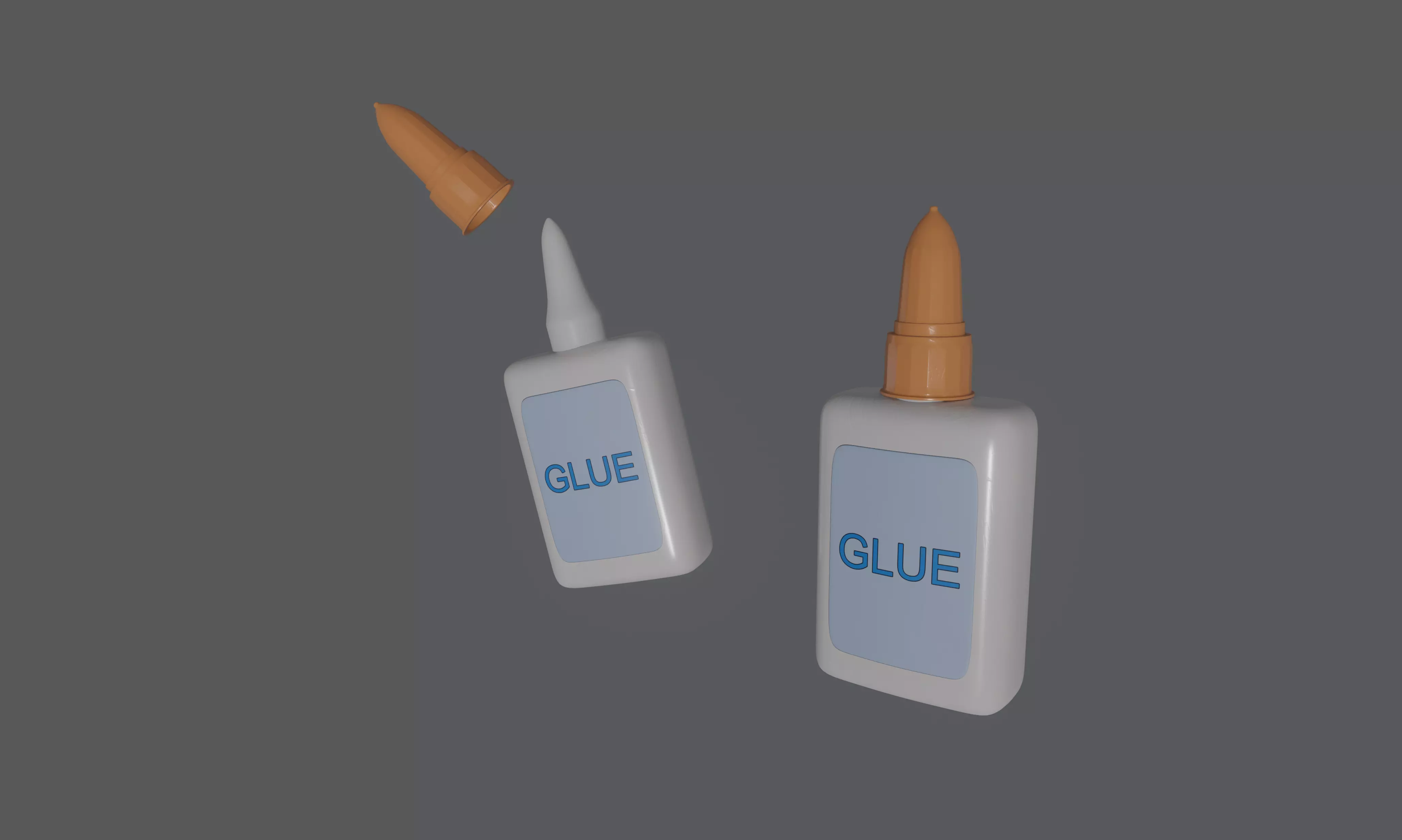 Glue in Bottle 3D model