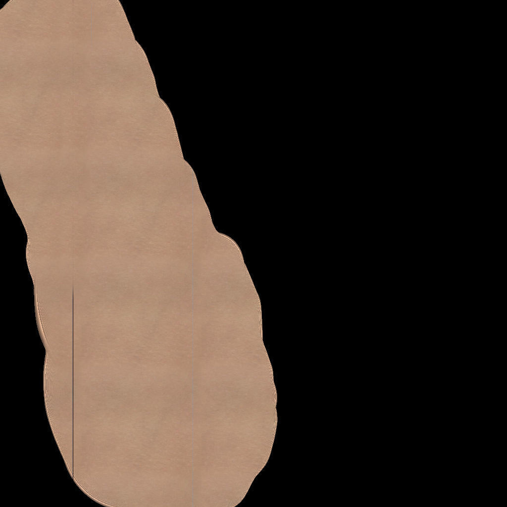 Shoes Sandal 3D model_7