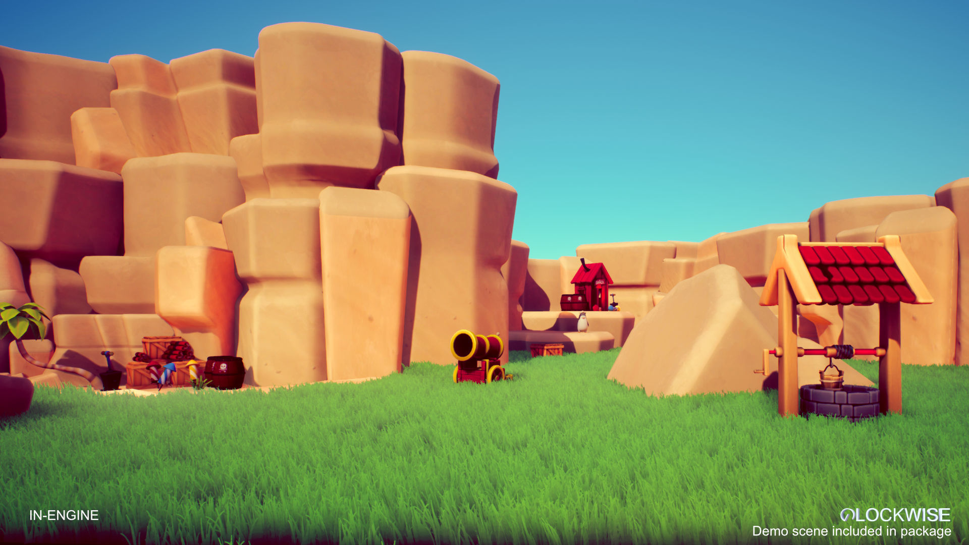 Stylized Mega Pack - UE4 and Unity  Low-poly 3D model_8