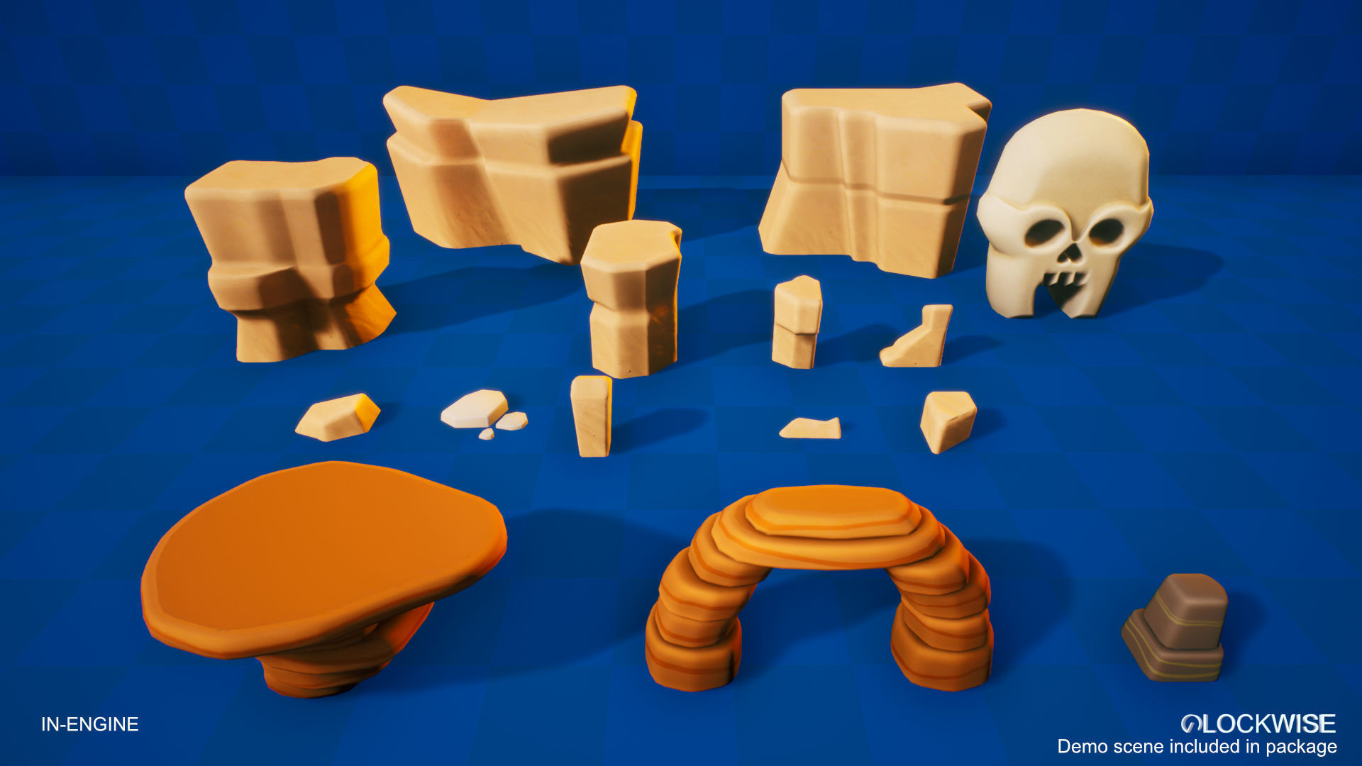 Stylized Mega Pack - UE4 and Unity  Low-poly 3D model_11