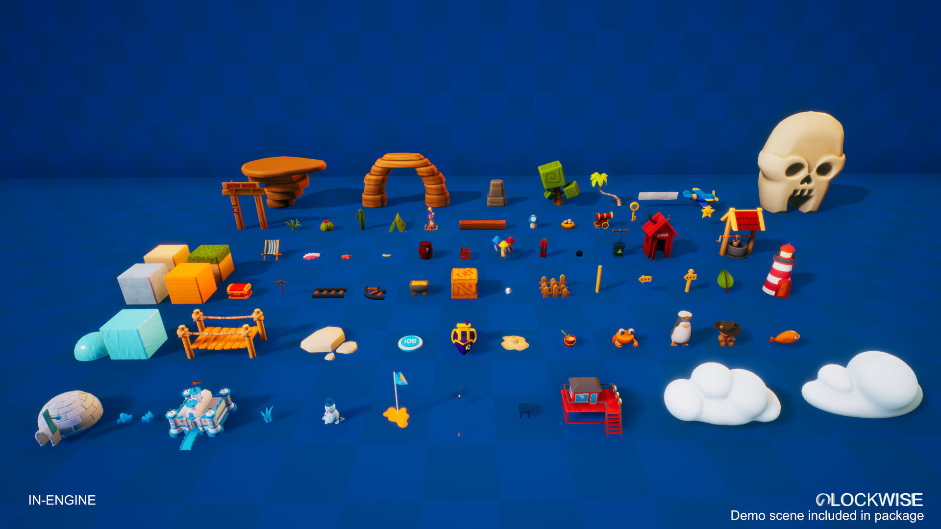 Stylized Mega Pack - UE4 and Unity  Low-poly 3D model_12