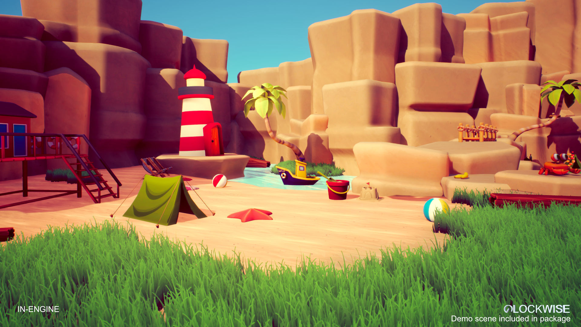 Stylized Mega Pack - UE4 and Unity  Low-poly 3D model_9