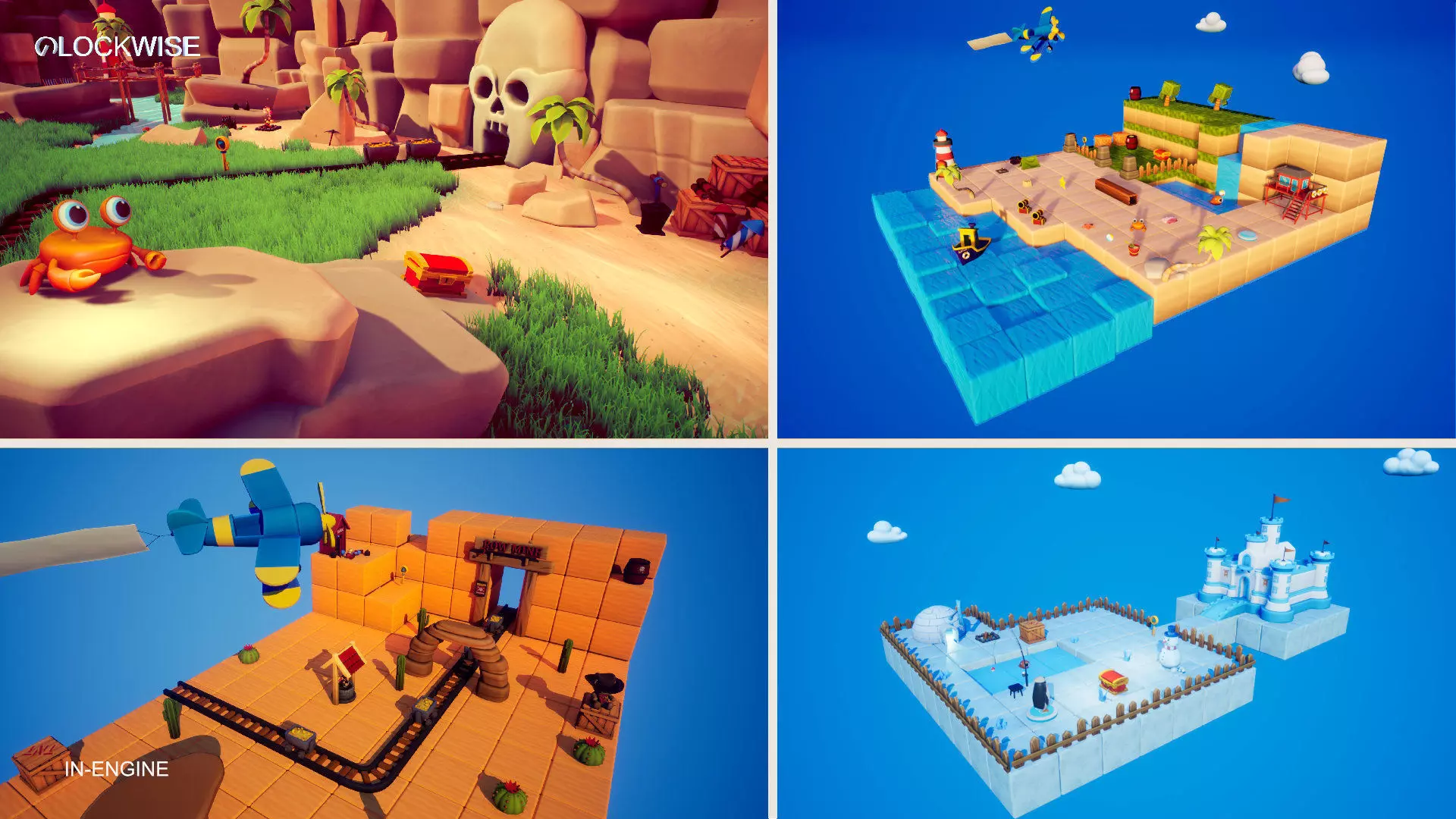 Stylized Mega Pack - UE4 and Unity  Low-poly 3D model_0