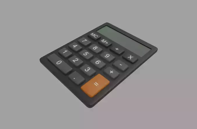Calculator 3D model