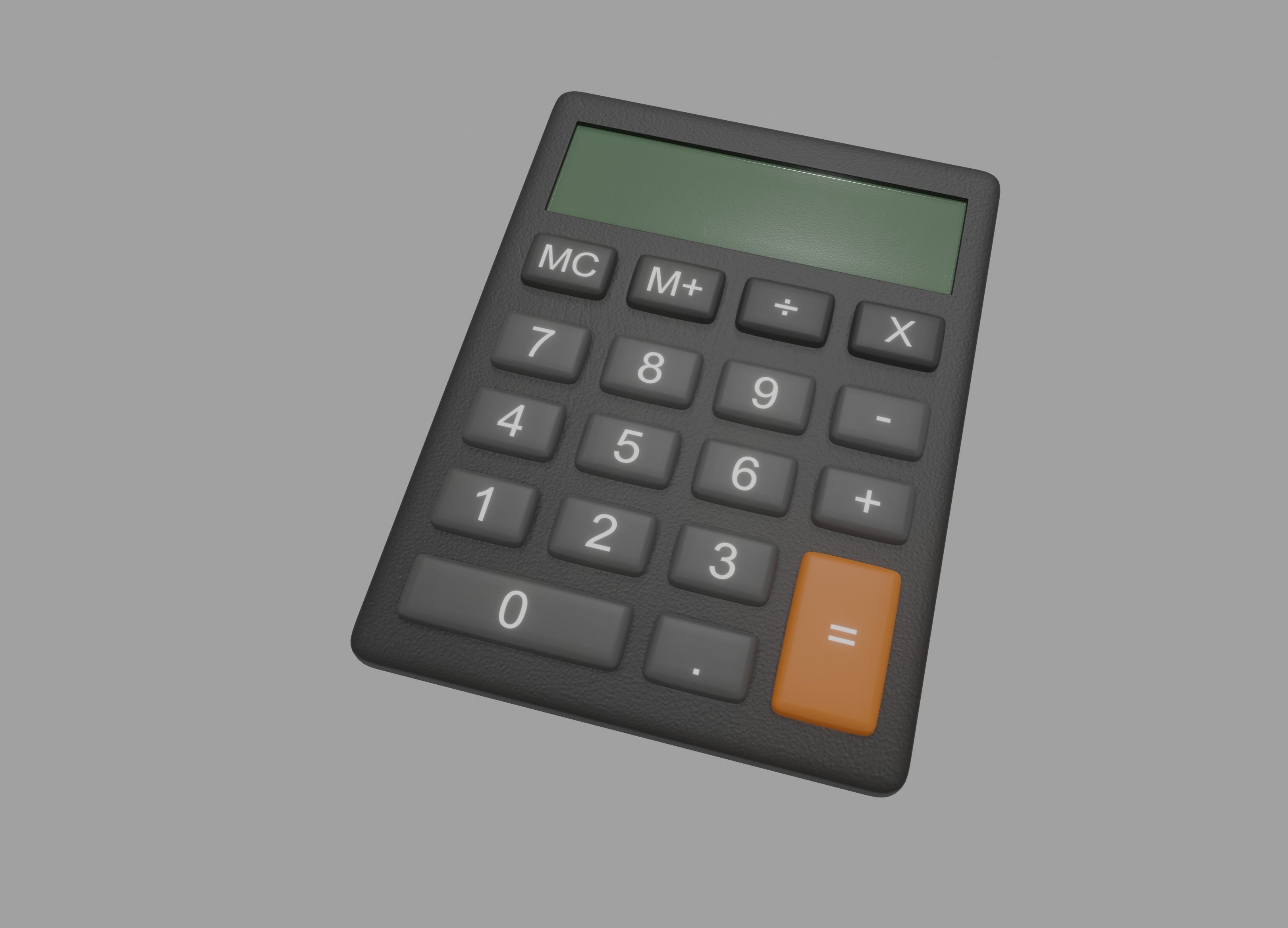 Calculator 3D model_1