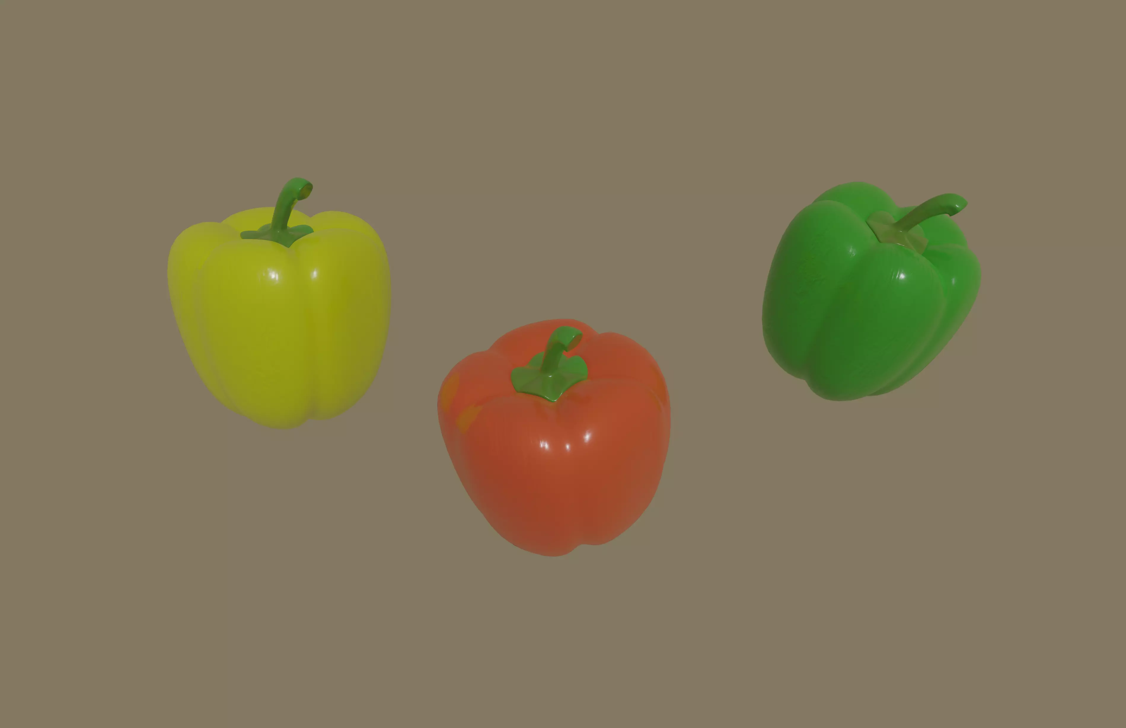 Bell Pepper 3D model_0
