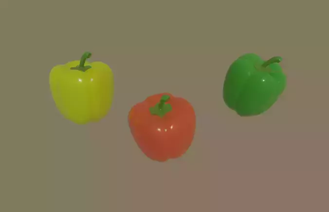 Bell Pepper 3D model