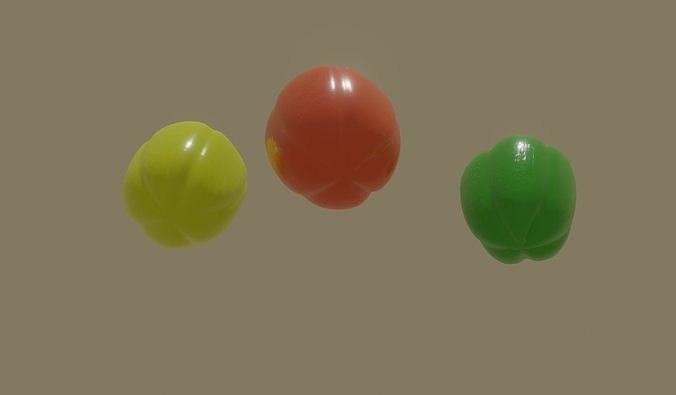 Bell Pepper 3D model 2