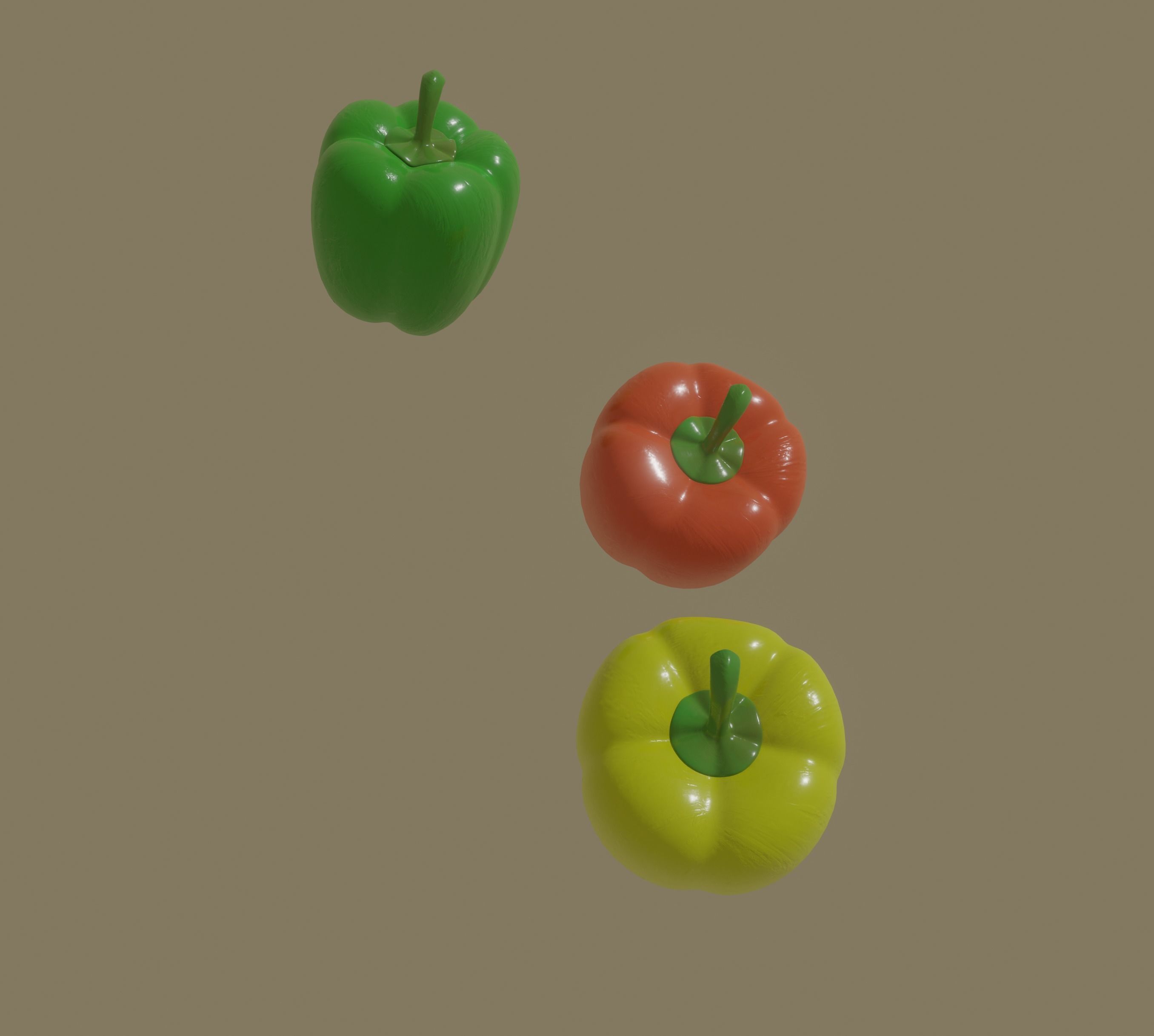 Bell Pepper 3D model_2