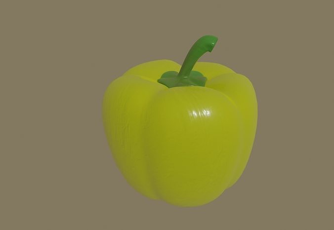 Bell Pepper 3D model 7