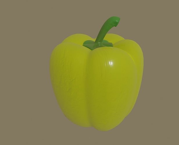 Bell Pepper 3D model 6