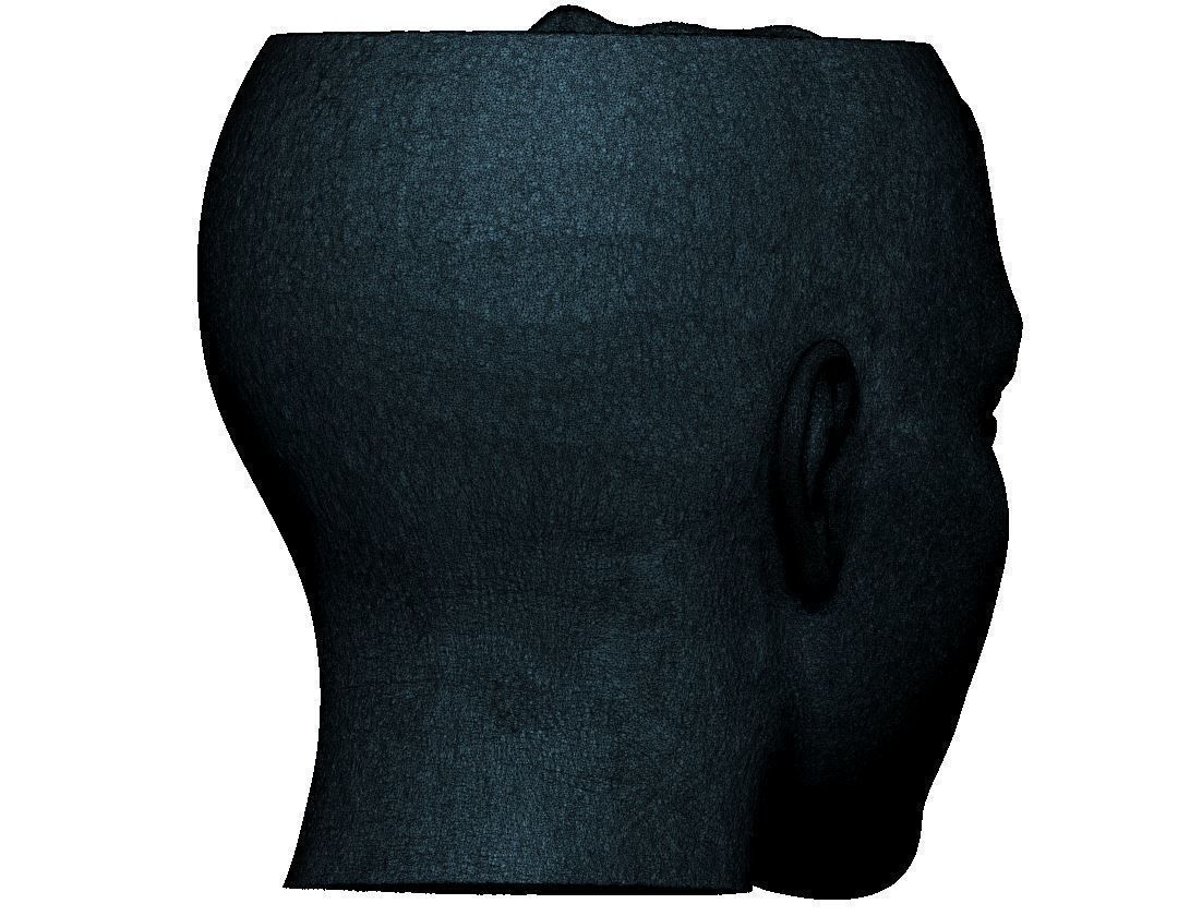 human face stylized pot 3D print model 3D print model_16