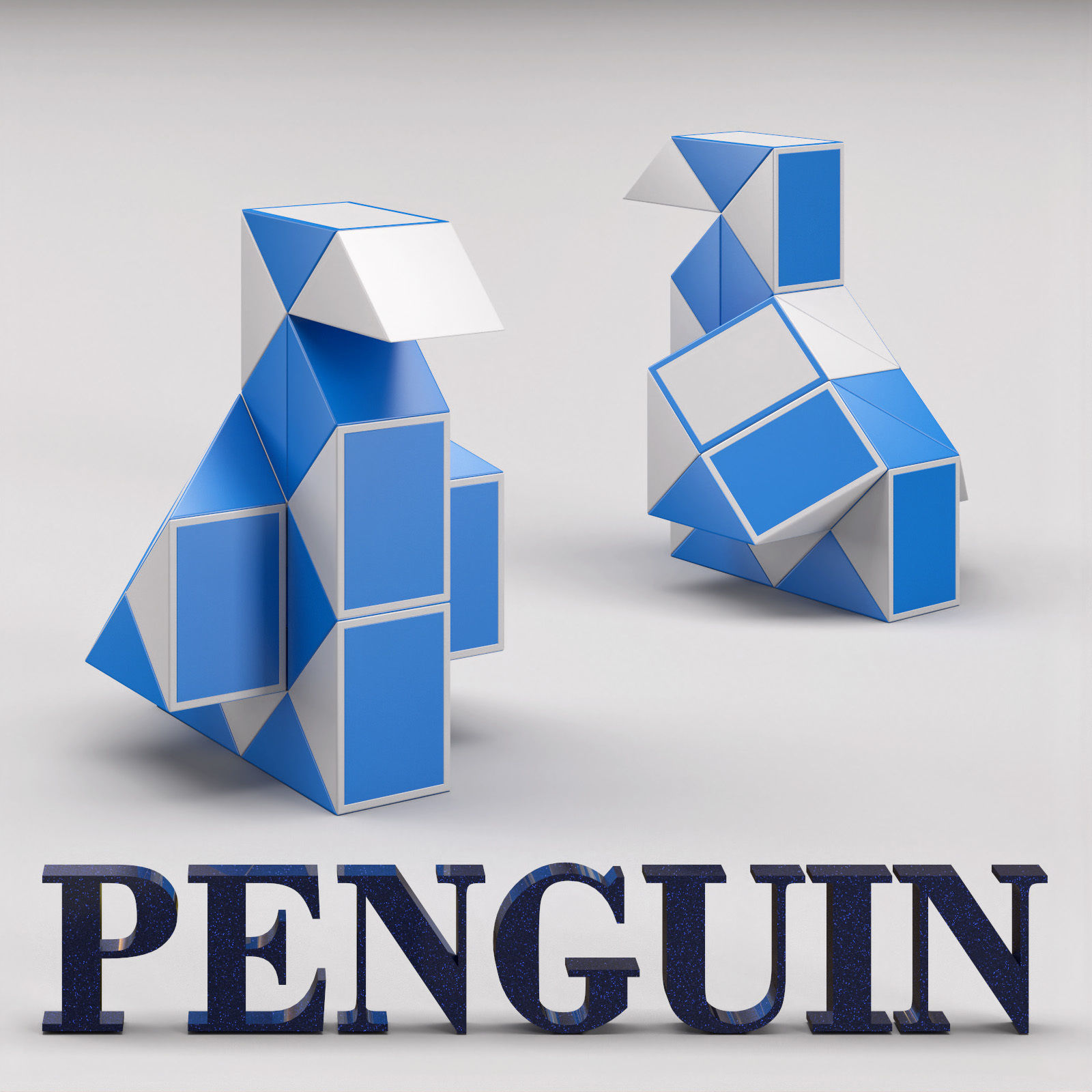 Snake puzzle collection Free 3D model_13