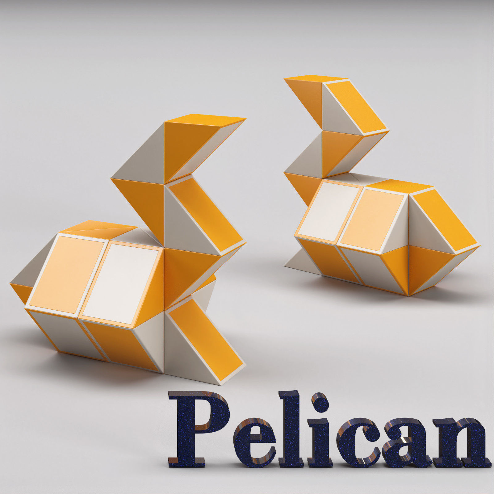 Snake puzzle collection Free 3D model_12