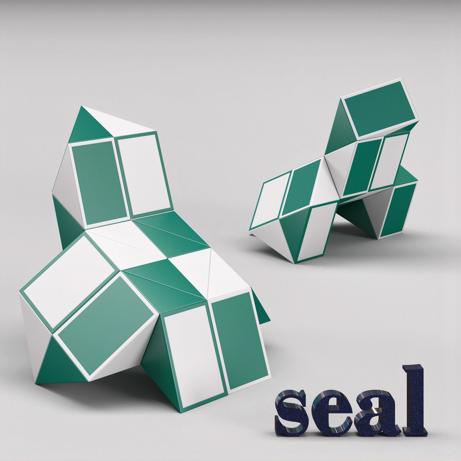 Snake puzzle collection Free 3D model_17