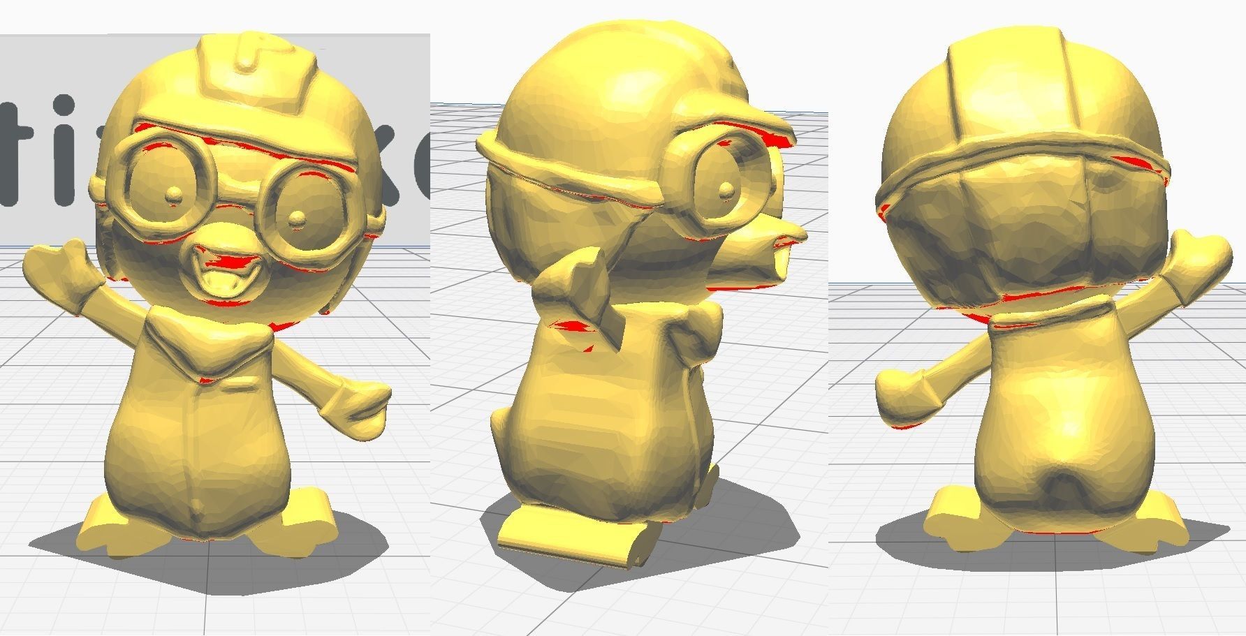 Porong Porong Pororo Character - Pororo model print 3D print model_16
