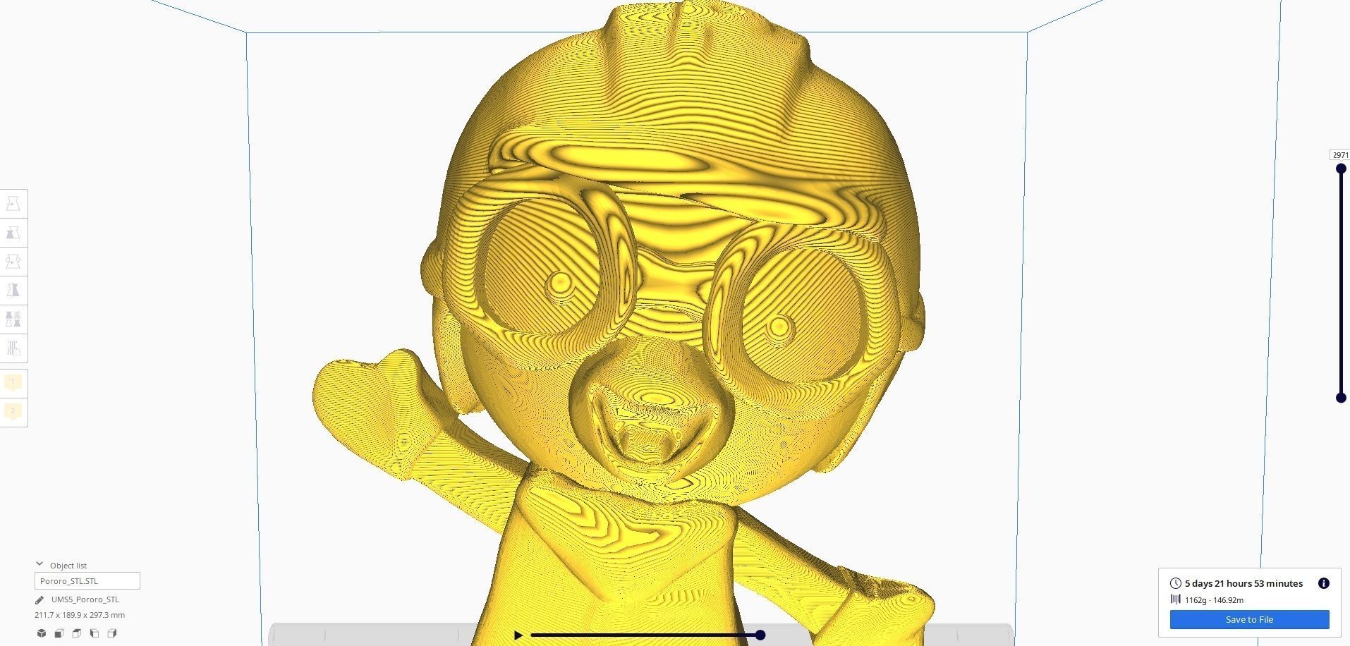 Porong Porong Pororo Character - Pororo model print 3D print model_7