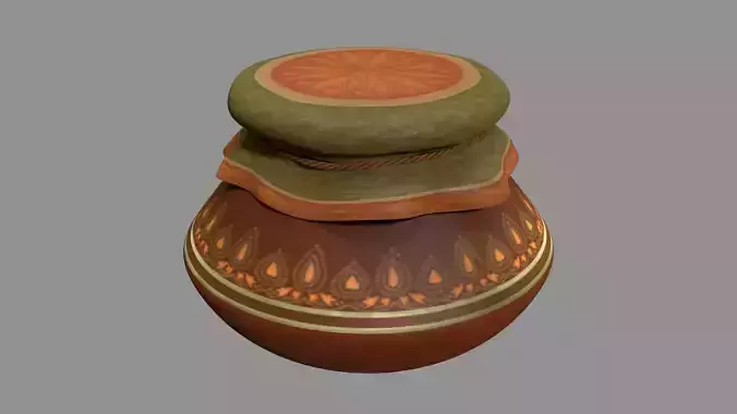 VesselB Stylized 3D model