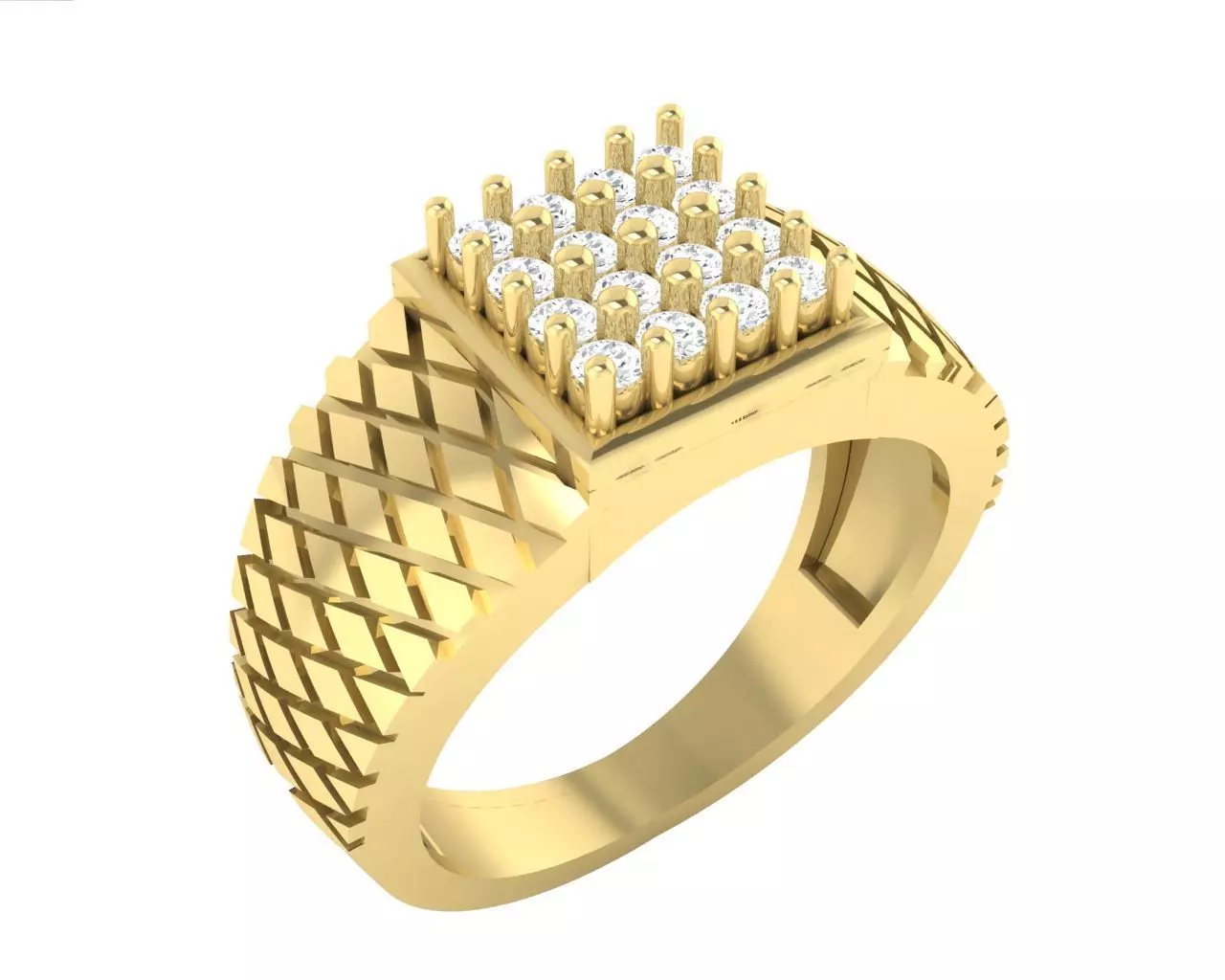 CNGR GENTS RING 5 3D print model_0