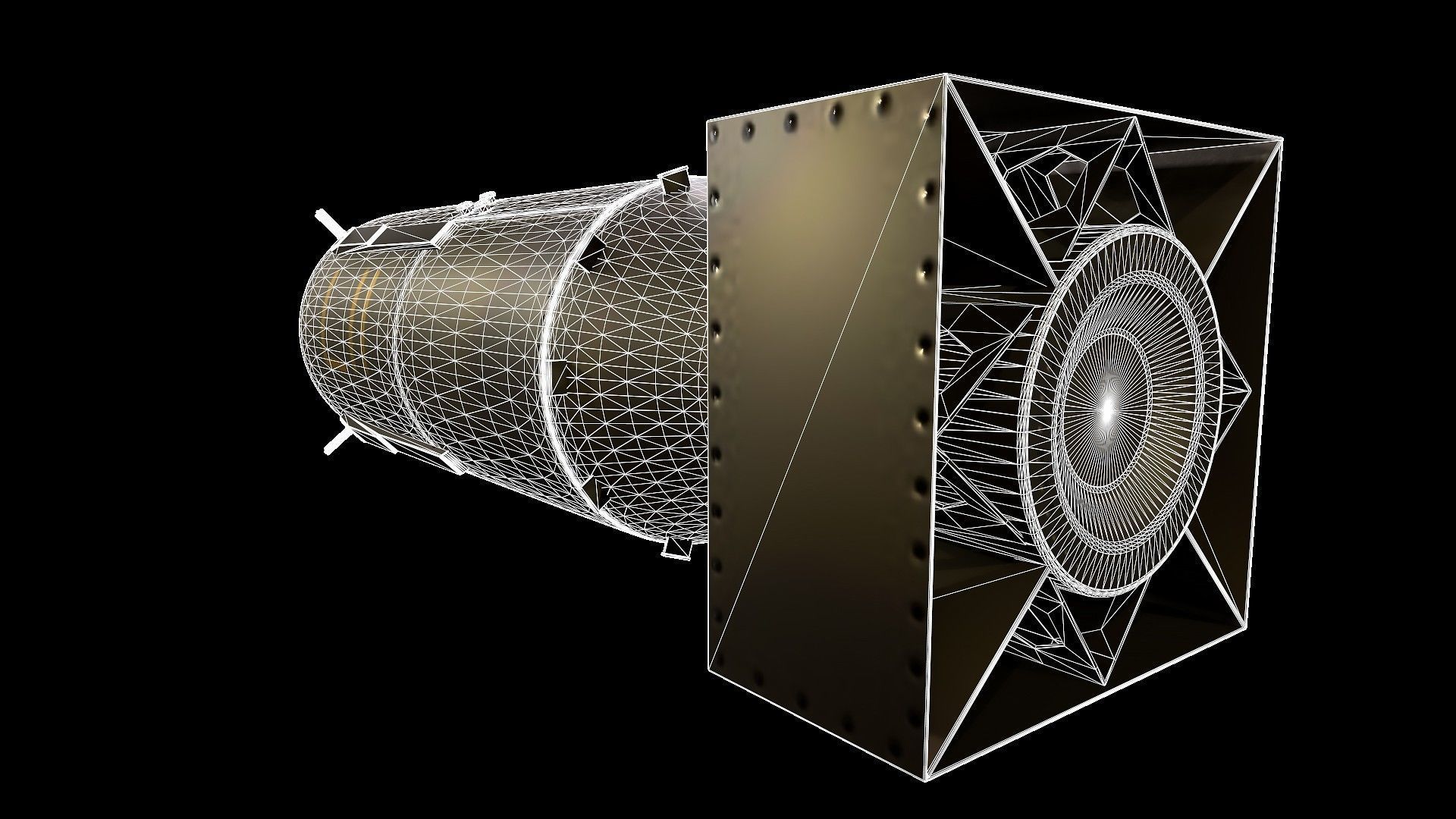 fat man and little boy nuclear weapon pack  3D model_17
