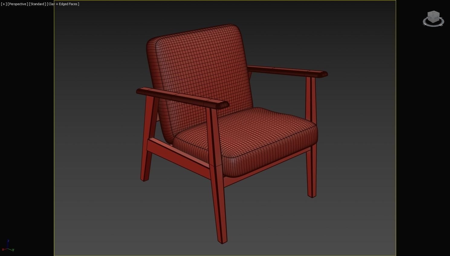 Photorealistic scene - Beautiful living room 3D model_12