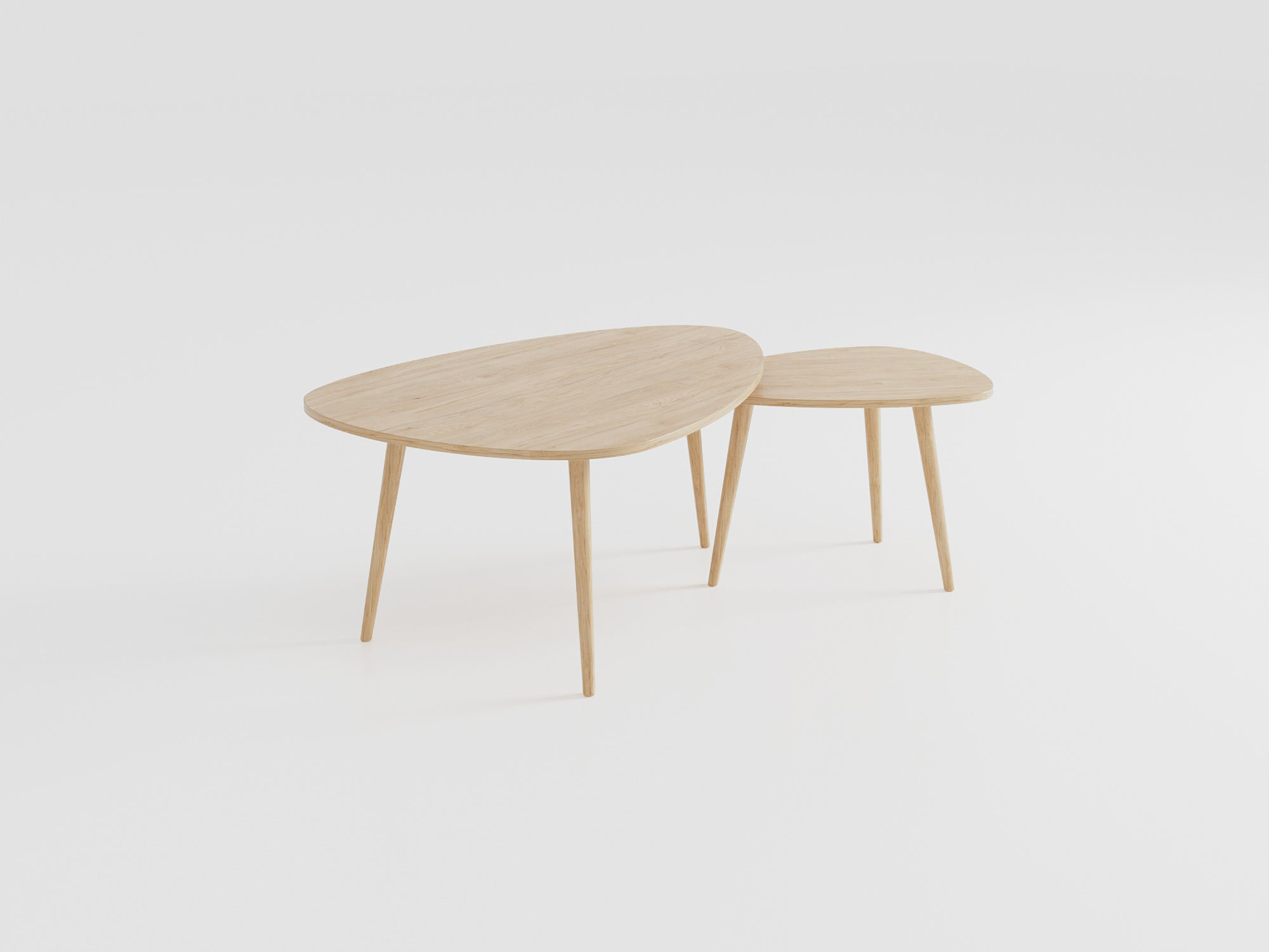 Photorealistic scene - Beautiful living room 3D model_4