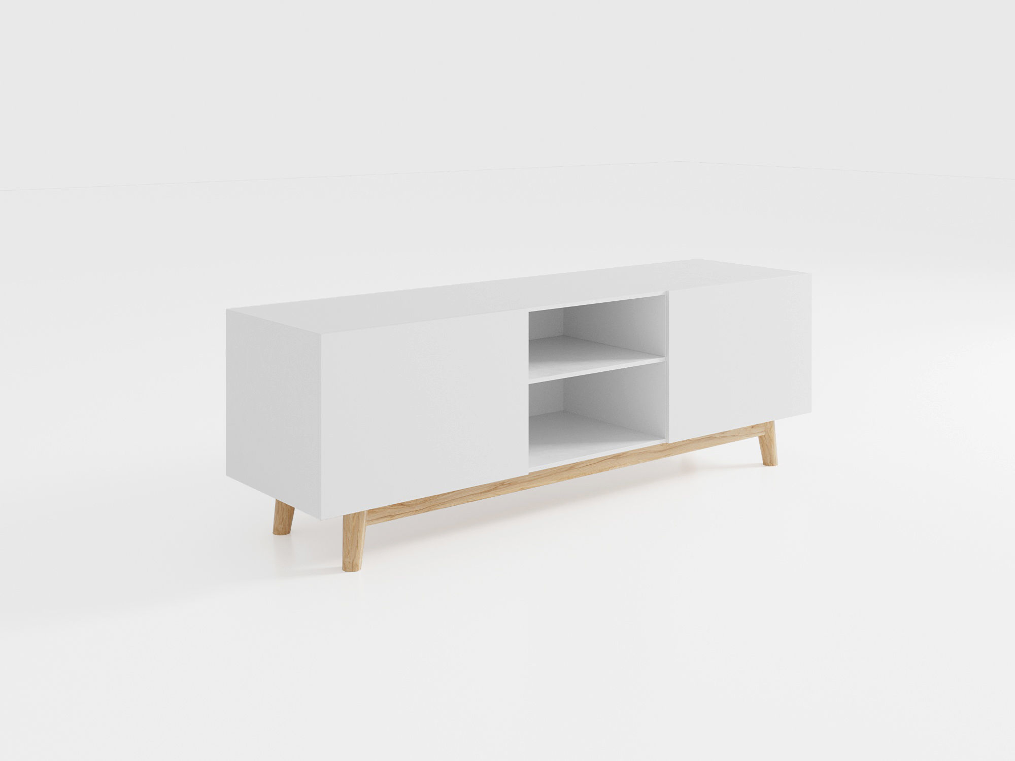 Photorealistic scene - Beautiful living room 3D model_10