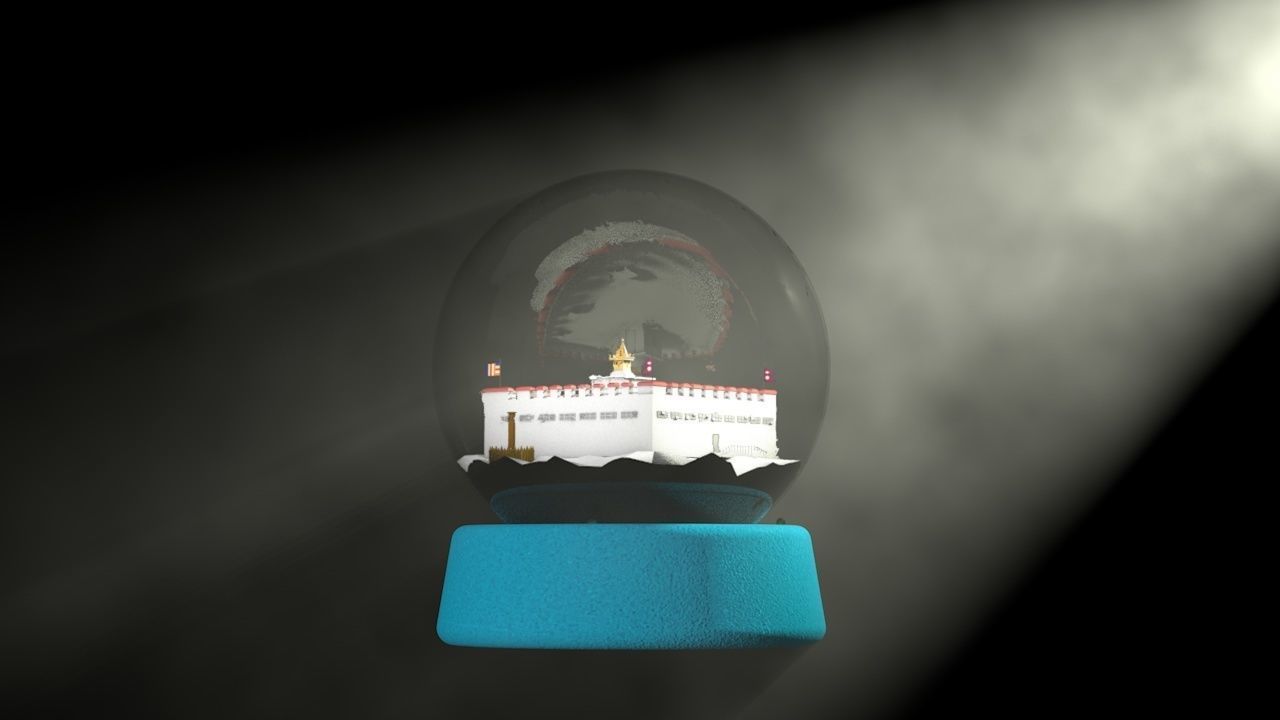 Maya Devi Temple 3D Model - Lumbini Nepal 3D model_6