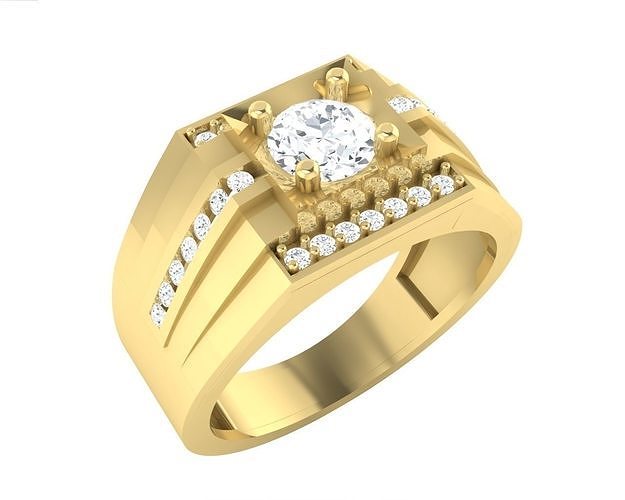 CNGR MENS RING 13 3D print model