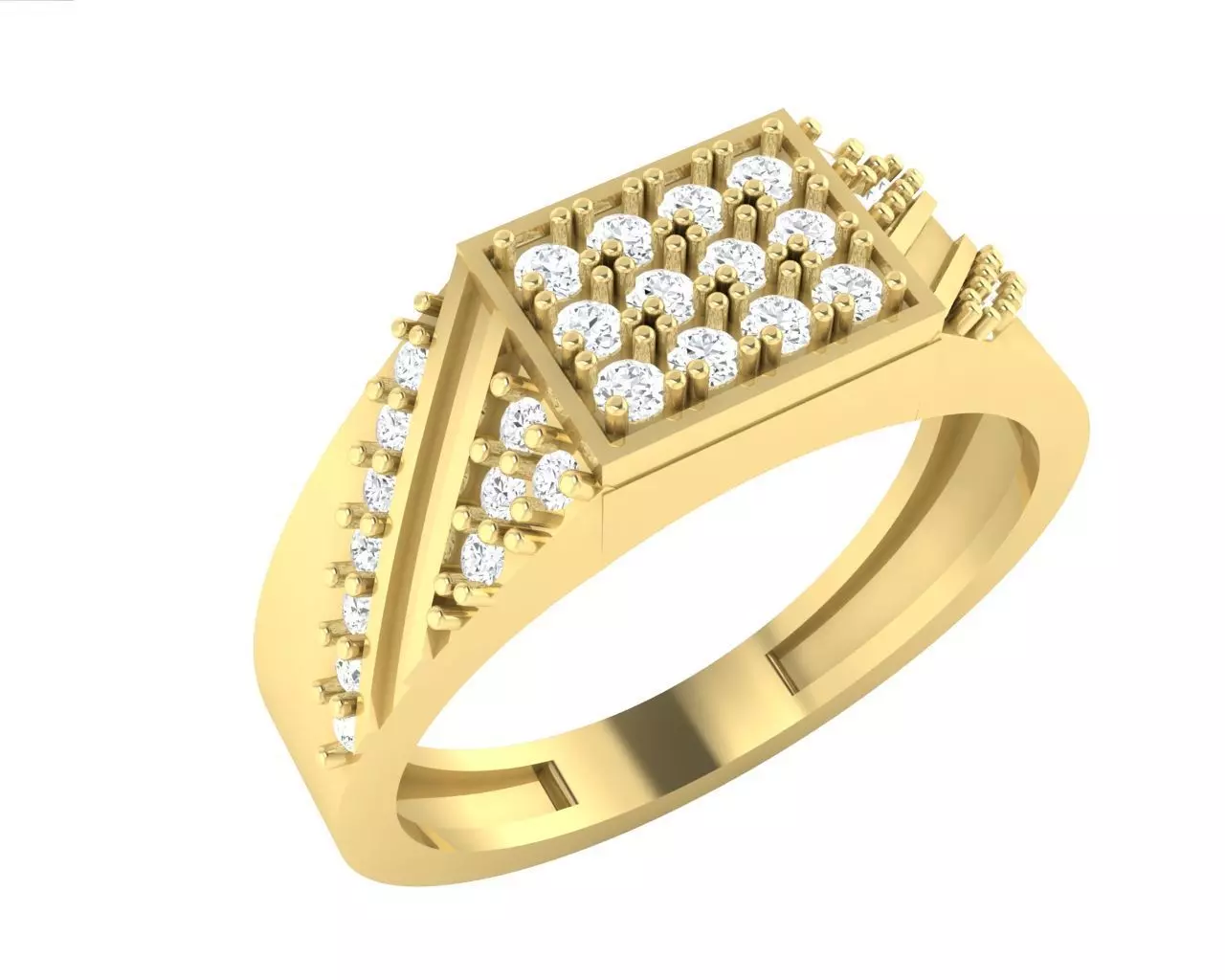 CNGR MENS RING 14 3D print model_0