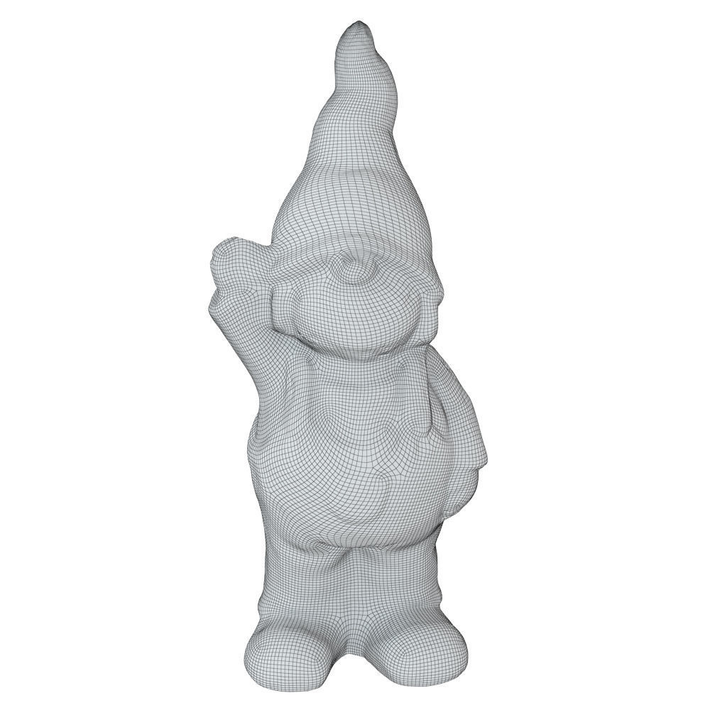 Figurine Garden Gnome 3D model_6