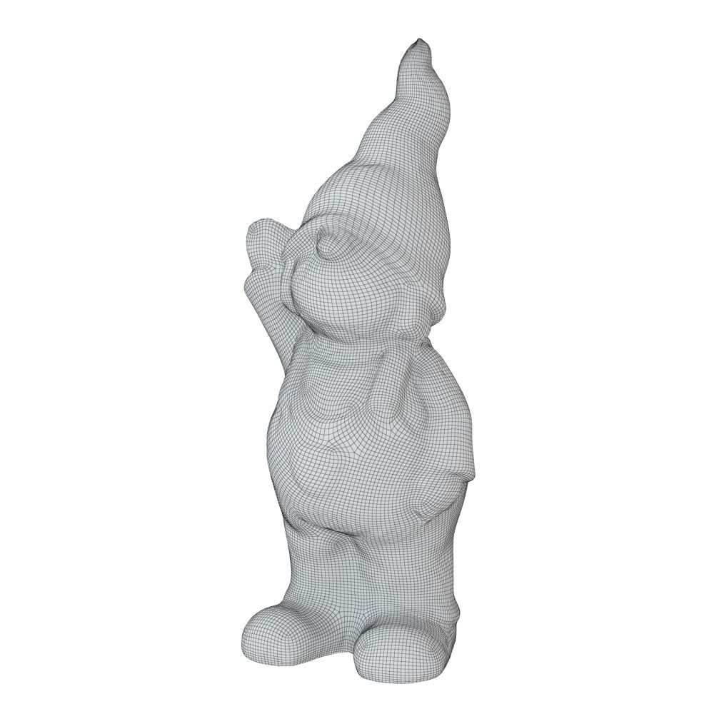 Figurine Garden Gnome 3D model_5