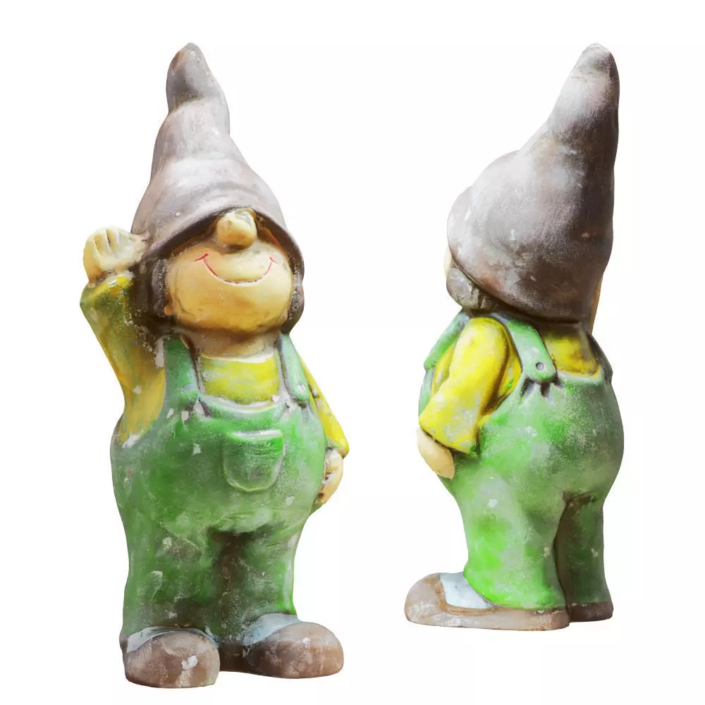 Figurine Garden Gnome 3D model_0